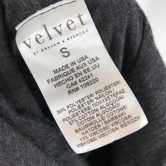 Velvet Graham & Spencer long sleeve ruched dress - Picture 3 of 7